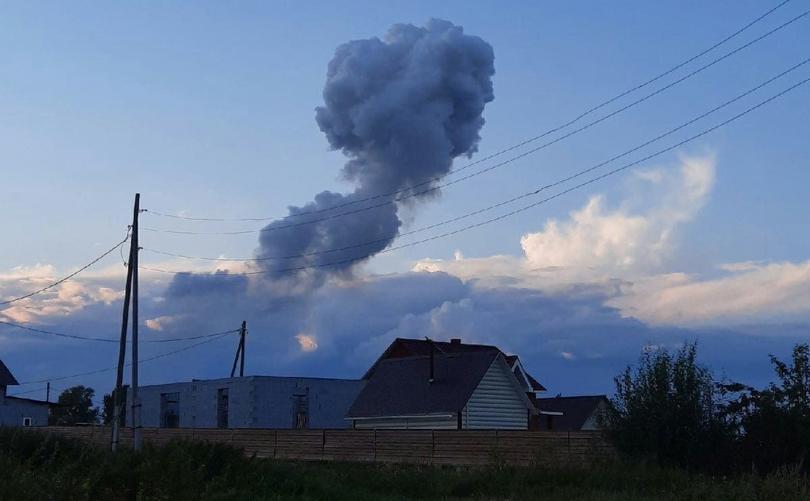 Жители Перми сообщили о взрыве и дыме в районе порохового завода